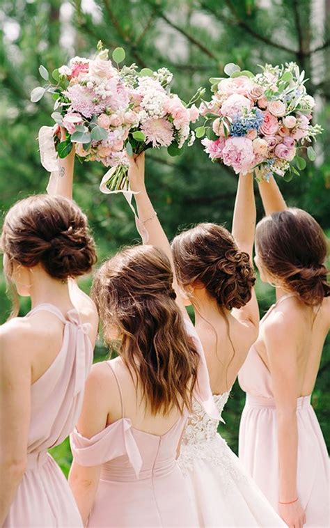 short hair bridesmaid styles|summer bridesmaid hairstyles.